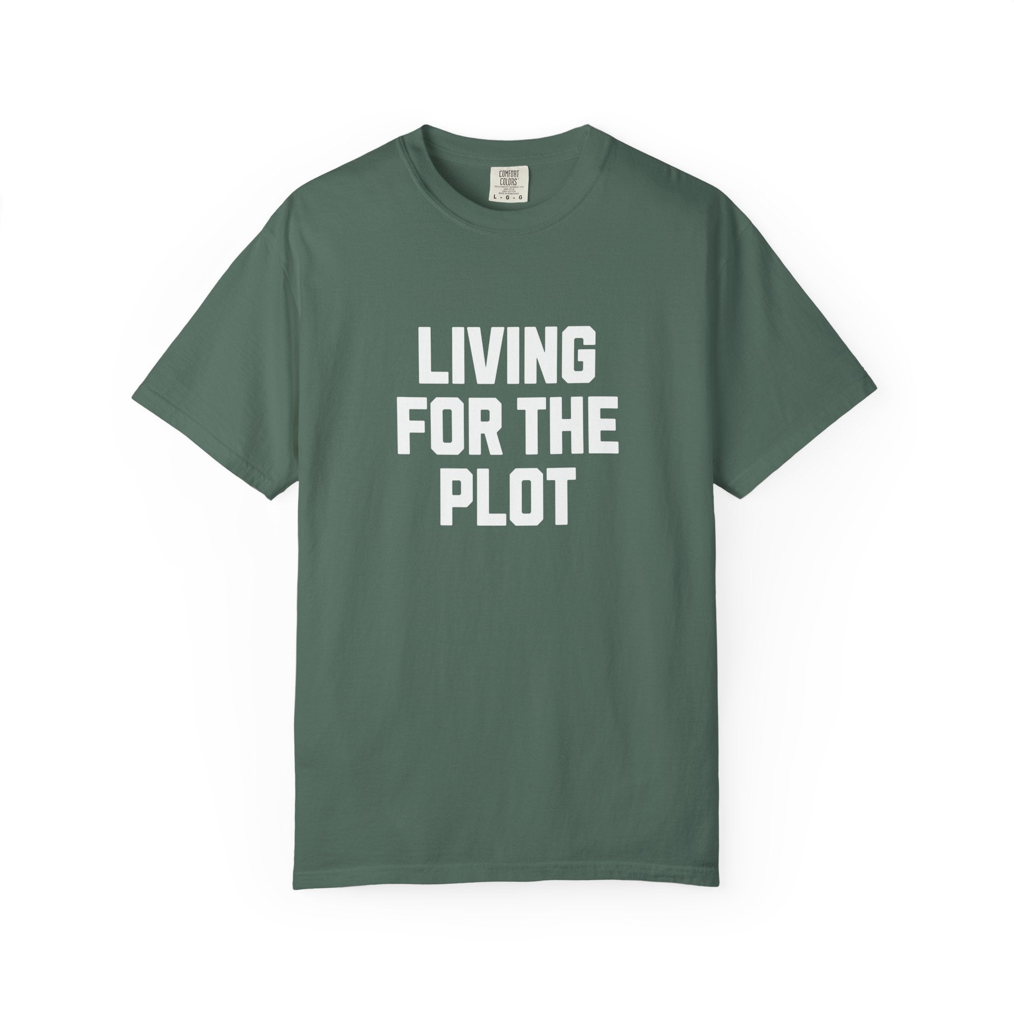 Living for the Plot T‑Shirt