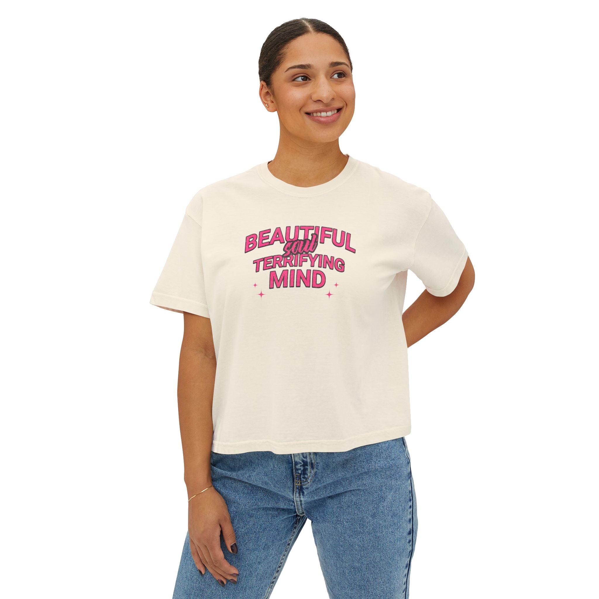 Beautiful soul terrifying mind T-shirt