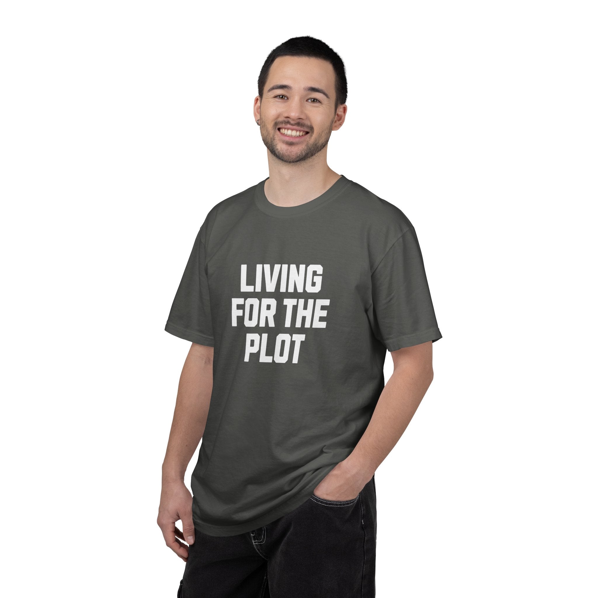 Living for the Plot T‑Shirt